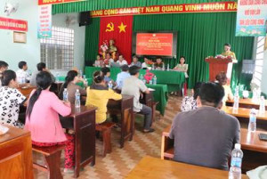 Xã Hưng Phước Tiếp Xúc Cử Tri Trước Kỳ Họp Hội Đồng Nhân Dân Cuối Năm