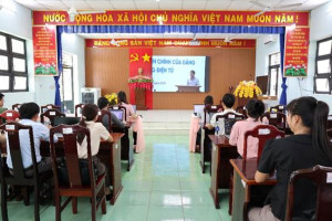 TRIỂN KHAI HƯỚNG DẪN 4 THỦ TỤC HÀNH CHÍNH CỦA ĐẢNG TRÊN MÔI TRƯỜNG ĐIỆN TỬ