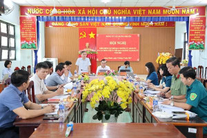 Ban Thường vụ Đảng ủy xã Hưng Phước kiểm điểm tập thể năm 2025