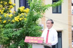 Xã Hưng Phước tổ chức lễ chào cờ và sinh hoạt chính trị đầu năm 2026