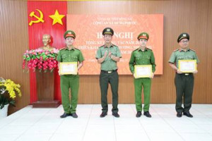 Công an xã Hưng Phước đi đầu trong chuyển đổi số và giữ vững an ninh biên giới năm 2025