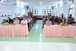 Hội nghị giới thiệu người ứng cử đại biểu HĐND xã Hưng Phước nhiệm kỳ 2026 – 2031