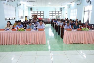 Đảng ủy xã Hưng Phước tổ chức hội nghị cán bộ chủ chốt giới thiệu nhân sự tái cử nhiệm kỳ 2026–2030