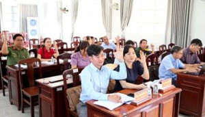 Hiệp thương lần thứ ba thống nhất danh sách ứng cử đại biểu HĐND xã nhiệm kỳ 2026–2031