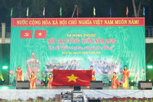 HƯNG PHƯỚC SÔI NỔI ĐÊM HỘI TRẠI TÒNG QUÂN NĂM 2026