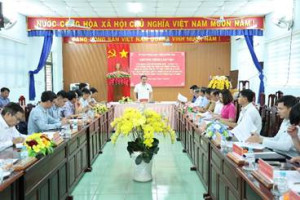Phó Chủ tịch UBND tỉnh Đồng Nai Lê Trường Sơn kiểm tra công tác đầu tư phát triển giáo dục tại các xã biên giới