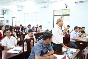 UBND xã Hưng Phước sơ kết 01 năm thực hiện sắp xếp đơn vị hành chính và vận hành chính quyền địa phương 02 cấp