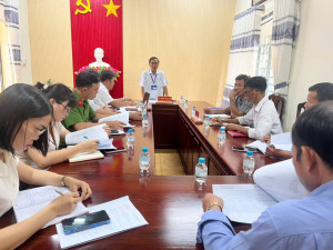 BAN ĐẠI DIỆN HĐQT NHCSXH XÃ HƯNG PHƯỚC TRIỂN KHAI NHIỆM VỤ TÍN DỤNG CHÍNH SÁCH XÃ HỘI QUÝ III/2026