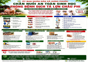 CHĂN NUÔI AN TOÀN SINH HỌC – PHÒNG BỆNH DỊCH TẢ LỢN CHÂU PHI