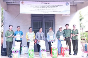 HƯNG PHƯỚC: CHUNG TAY TRAO “NHÀ HY VỌNG HYOSUNG”, TIẾP THÊM ĐỘNG LỰC CHO HỘ GIA ĐÌNH KHÓ KHĂN