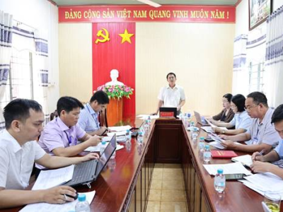 UBND xã Hưng Phước xét công nhận khả năng nhân rộng sáng kiến ngành giáo dục năm học 2025-2026