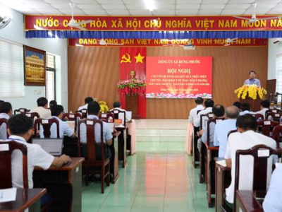XÃ HƯNG PHƯỚC QUYẾT LIỆT THÁO GỠ ĐIỂM NGHẼN, TĂNG TỐC BAO PHỦ BẢO HIỂM Y TẾ VÙNG BIÊN ĐẠT 96%