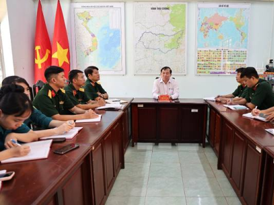 XÃ HƯNG PHƯỚC TĂNG CƯỜNG LÃNH ĐẠO CÔNG TÁC QUỐC PHÒNG, QUÂN SỰ ĐỊA PHƯƠNG