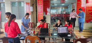 Xã Hưng Thịnh tổ chức đăng ký "Chứng minh thư điện tử" miễn phí cho người dân