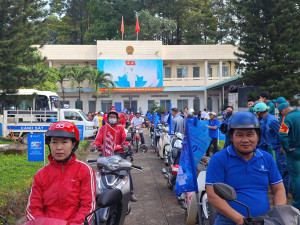 Ảnh: Xã Hưng Thịnh hưởng ứng Ngày Chuyển đổi số Quốc gia