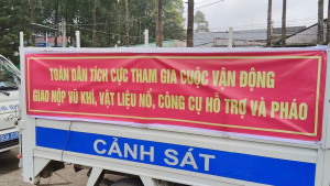 Xã Hưng Thịnh chung tay nói không với vũ khí, vật liệu nổ và...