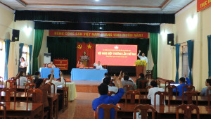 Xã Hưng Thịnh hiệp thương lần thứ 2 về thỏa thuận lập danh sách sơ bộ những người ứng cử Đại biểu HĐND xã nhiệm kỳ 2026-2031