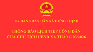 THÔNG BÁO LỊCH TIẾP CÔNG DÂN THÁNG 03 NĂM 2026 (1)