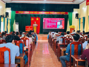 Đảng bộ xã Hưng Thịnh tham gia Hội nghị học tập và triển khai thực hiện Chuyên đề năm 2026 “Học tập và làm theo tư tưởng, đạo đức, phong cách Hồ Chí Minh, phát huy tinh thần đoàn kết, bản lĩnh, đổi mới, sáng tạo; nâng cao chất lượng phục vụ Nhân dân