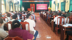 Đảng ủy xã Hưng Thịnh tổ chức 02 lớp học tập, quán triệt và triển khai thực hiện Nghị quyết Đại hội XIV của Đảng