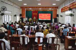 Xã Hưng Thịnh tổng kết công tác bầu cử đại biểu Quốc hội và đại biểu HĐND các cấp