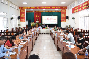 UBND xã Hưng Thịnh tổ chức Hội nghị giao ban mở rộng quý I năm 2026