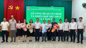 Xã Hưng Thịnh: Thành lập Ban Đại diện Hội đồng quản trị Ngân hàng Chính sách xã hội và triển khai nhiệm vụ công tác quý II năm 2026