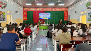 Tăng cường phối hợp giữa Công an xã Hưng Thịnh với Trường THCS Huỳnh Thúc Kháng và phụ huynh học sinh về quản lý, giáo dục học sinh