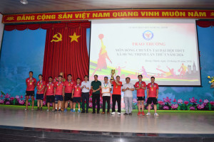 Sôi nổi giải thi đấu bóng chuyền tại Đại hội TDTT xã Hưng Thịnh năm 2026