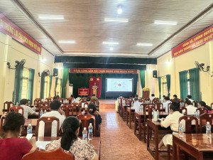 Xã Hưng Thịnh tham gia Hội nghị Báo cáo viên Trung ương trực tuyến tháng 6 năm 2026