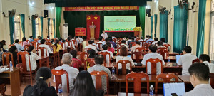 HỘI NGHỊ TRIỂN KHAI CÔNG TÁC QUY HOẠCH CÁN BỘ XÃ HƯNG THỊNH NHIỆM KỲ 2025–2030, 2026–2031 VÀ 2030–2035, 2031–2036