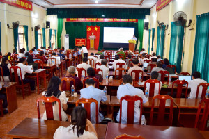 Hưng Thịnh tổ chức Hội nghị triển khai, quán triệt các chỉ thị, nghị quyết, chương trình, kế hoạch của Trung ương, Thành ủy và Đảng ủy xã
