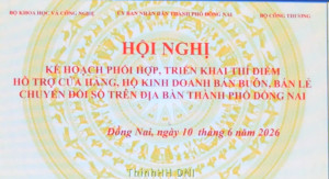 XÃ HƯNG THỊNH THAM DỰ HỘI NGHỊ KÝ KẾT KẾ HOẠCH PHỐI HỢP HỖ TRỢ HỘ KINH DOANH CHUYỂN ĐỔI SỐ