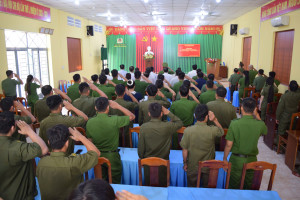 Công an xã Hưng Thịnh ra mắt mô hình chuyển đổi số “Trợ lý số Công an xã Hưng Thịnh – Vì Nhân dân phục vụ”
