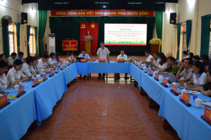 XÃ HƯNG THỊNH TRIỂN KHAI ĐỀ ÁN SẮP XẾP, SÁP NHẬP CÁC ẤP TRÊN ĐỊA BÀN