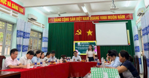 Xã Hưng Thịnh kiểm tra, đánh giá công tác quản lý và thực hiện nhiệm vụ năm học 2025 - 2026 tại Trường TH Nam Cao