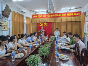 ĐOÀN CÔNG TÁC UBND XÃ HƯNG THỊNH KIỂM TRA, ĐÁNH GIÁ CÔNG TÁC QUẢN LÝ VÀ THỰC HIỆN NHIỆM VỤ NĂM HỌC 2025 – 2026 TẠI TRƯỜNG TIỂU HỌC NGUYỄN KHUYẾN