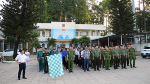 Xã Hưng Thịnh tham dự Lễ mít tinh và chạy hưởng ứng Tháng hành động phòng, chống ma túy năm 2026
