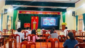 Đảng ủy xã Hưng Thịnh tham dự Hội nghị sơ kết công tác xây dựng Đảng trên lĩnh vực tổ chức, tuyên giáo và dân vận 6 tháng đầu năm 2026 do Ban Tuyên giáo và Dân vận Thành ủy Đồng Nai