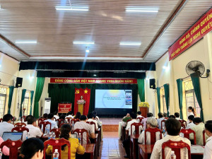 Xã Hưng Thịnh tham dự Hội nghị trực tuyến toàn quốc Sơ kết 01 năm thực hiện mô hình tổ chức tổng thể của hệ thống chính trị và mô hình chính quyền 03 cấp