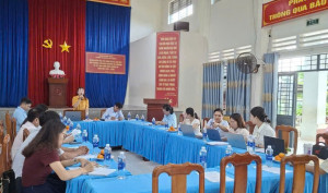 Xã Hưng Thịnh kiểm tra công tác thực hiện nhiệm vụ năm học 2025–2026 tại Trường Tiểu học Nguyễn Tri Phương
