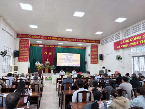 Xã Hưng Thịnh và Trung tâm PTQĐ đối thoại với người dân về Dự án đường Vành đai 4 đợt thứ 4