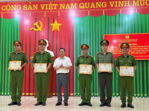 Công an xã Hưng Thịnh sơ kết công tác 6 tháng đầu năm, triển khai nhiệm vụ 6 tháng cuối năm 2026