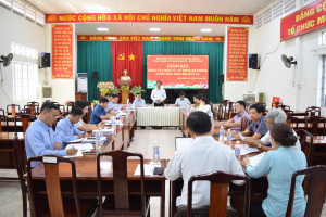 HDND XÃ HƯNG THỊNH GIÁM SÁT CÔNG TÁC ĐẦU TƯ, PHÁT TRIỂN VÀ SỬ DỤNG HỆ THỐNG NƯỚC MÁY TẬP TRUNG