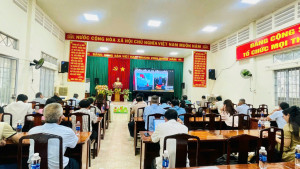 Đảng ủy xã Hưng Thịnh tham dự Hội nghị tuyên truyền công tác biên giới trên đất liền Việt Nam - Campuchia