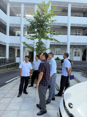 HĐND xã Hưng Thịnh khảo sát công tác chuẩn bị năm học mới...
