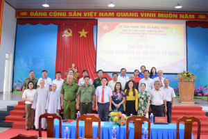 Xã Hưng Thịnh tổ chức ngày hội toàn dân bảo vệ an ninh Tổ quốc năm 2026