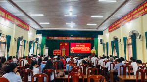 Xã Hưng Thịnh tổ chức Hội nghị quán triệt, triển khai, thực hiện các Chỉ thị, Nghị quyết, kế hoạch của Trung ương và Thành ủy