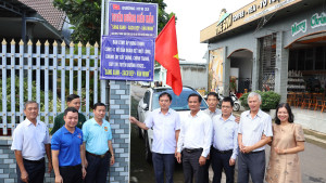 Xã Hưng Thịnh ra mắt tuyến đường “Sáng – Xanh – Sạch – Đẹp”