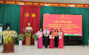 XÃ HƯNG THỊNH CÔNG BỐ QUYẾT ĐỊNH SÁP NHẬP CÁC ĐƠN VỊ SỰ NGHIỆP GIÁO DỤC